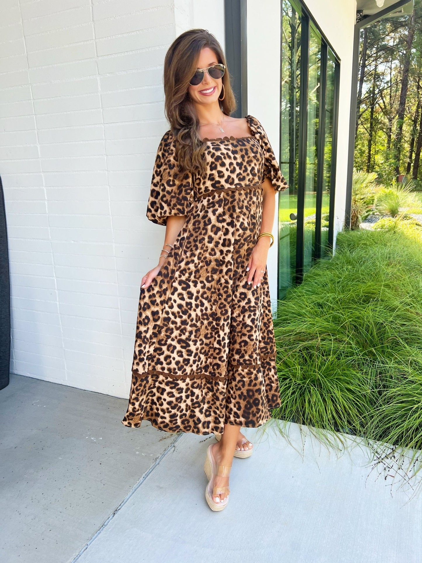 Later Babe Leopard Dress ~FINAL SALE~
