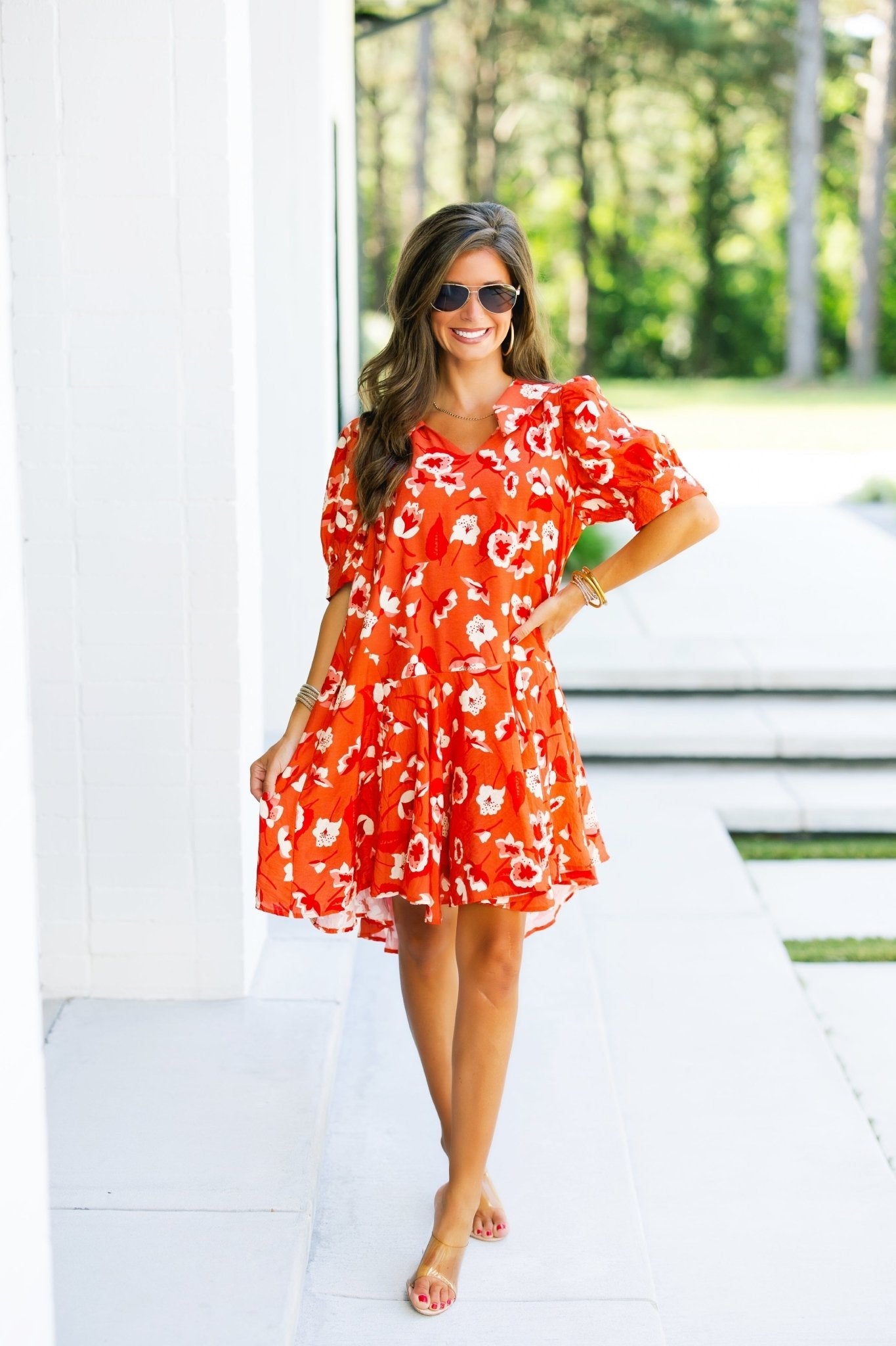 Rest Assured Rust Dress ~FINAL SALE~