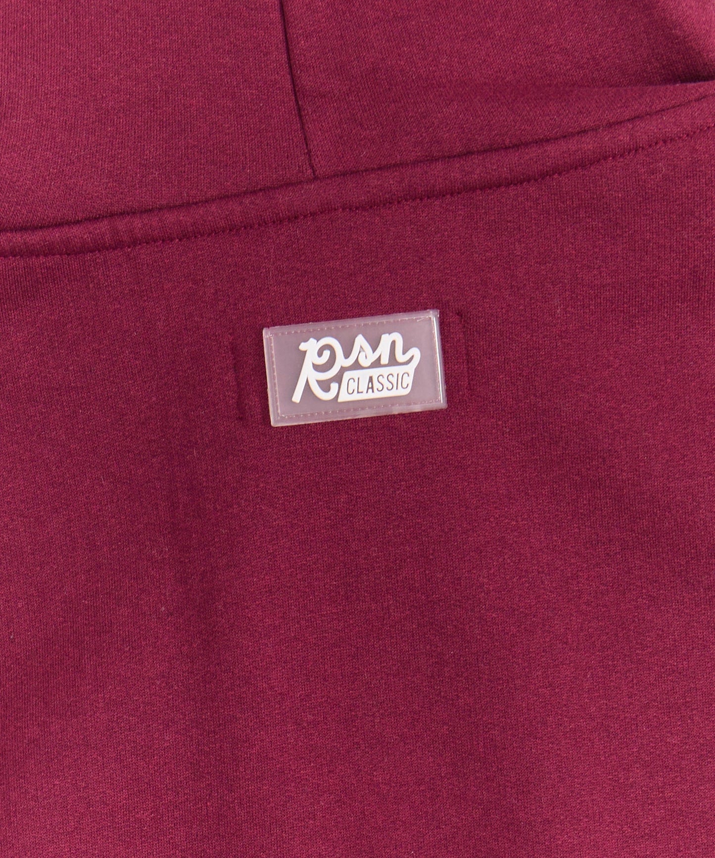 Essential Heavyweight Fleece Baggy Fit Hoodie - Burgundy