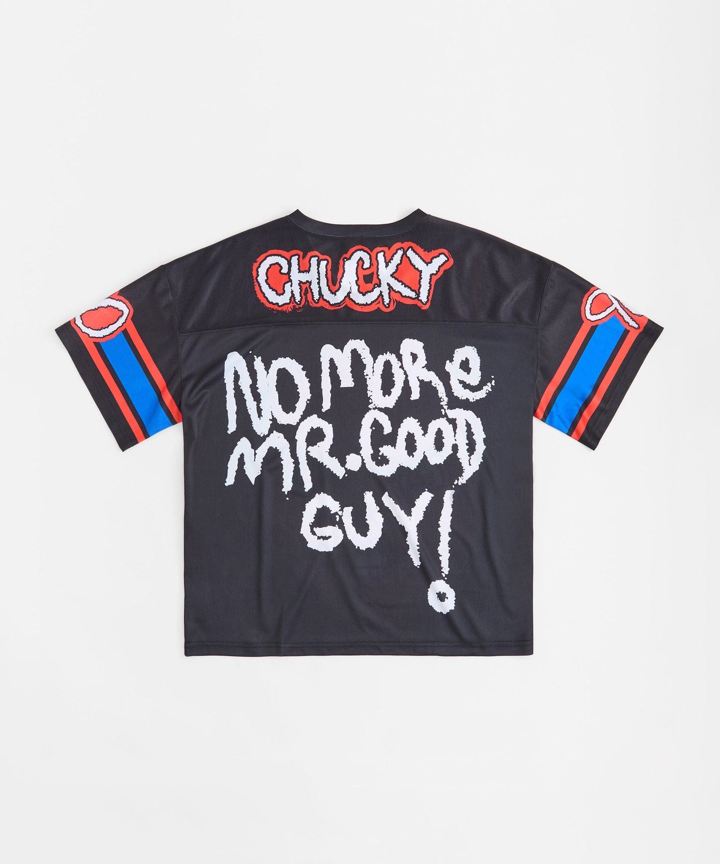 Chucky No More Mr. Good Guy Football Jersey - Black