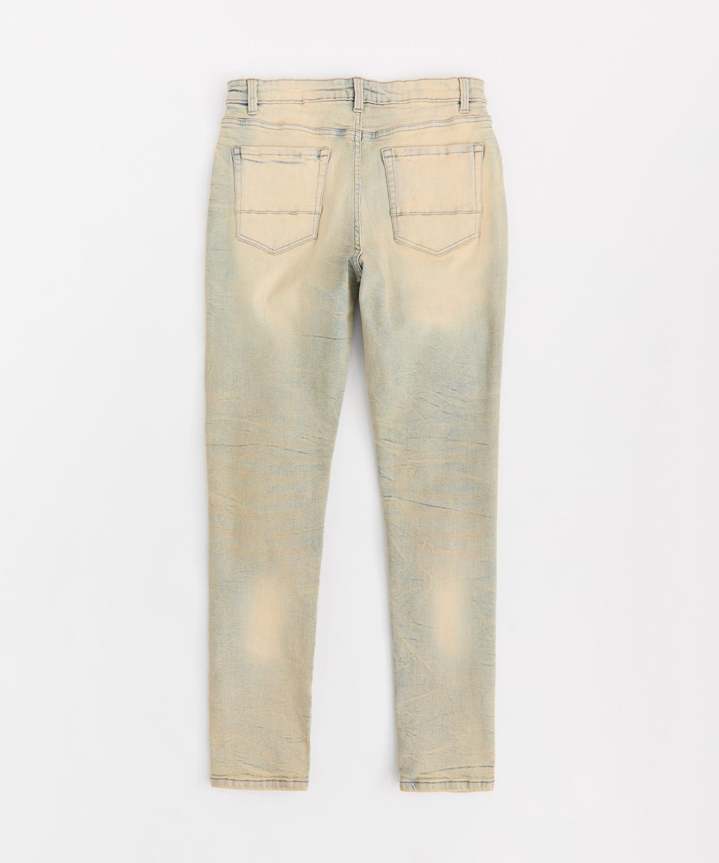 Rip And Repair Denim Jeans - Light Blue
