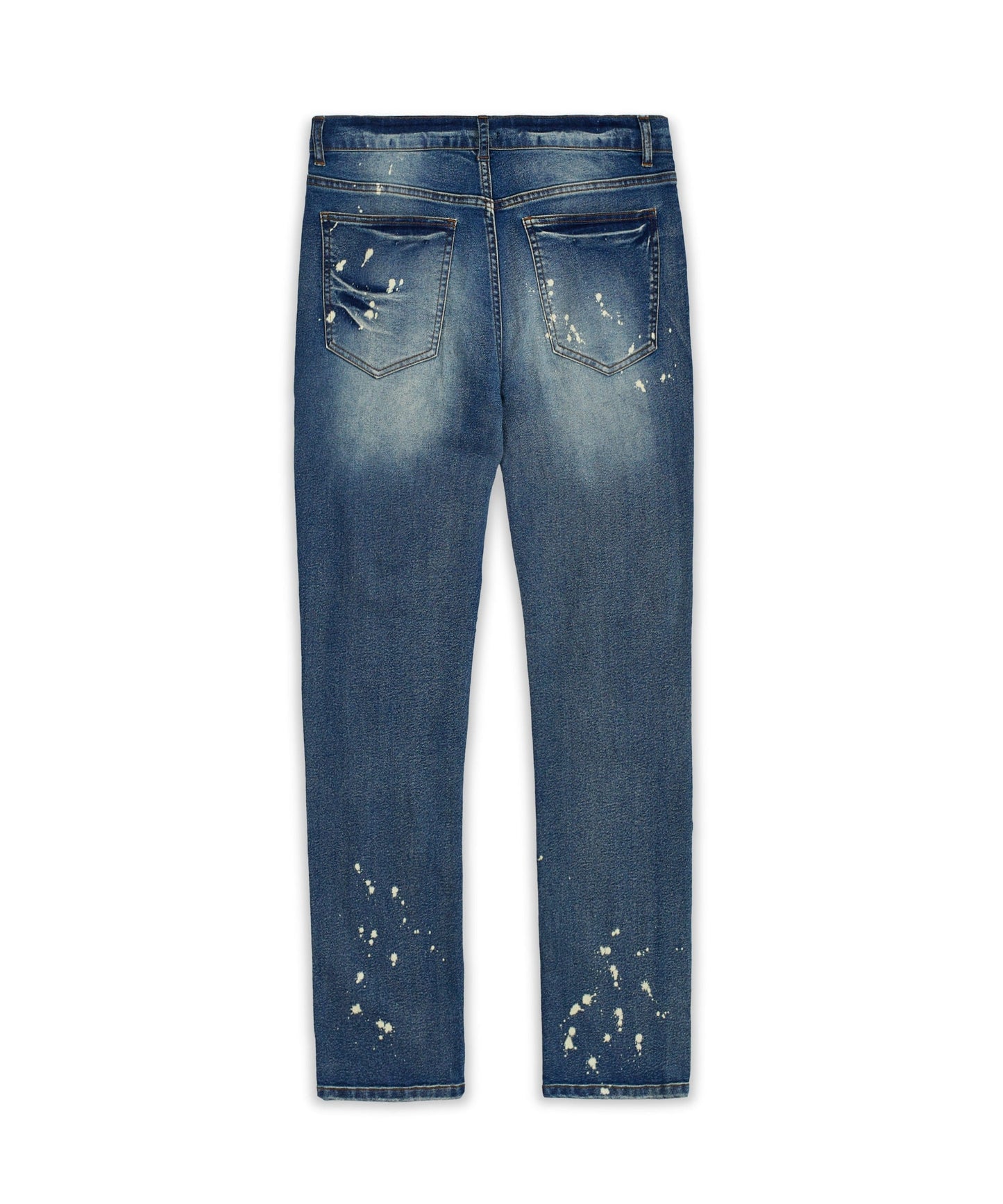 Plus Size Stitchworks Ripped Washed Jeans