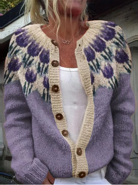 Meara | Heritage Knit Cardigan