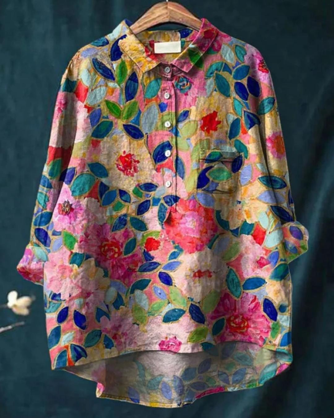 Edwina | Bloom Button Blouse