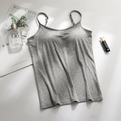 Padded Tank Top™ | With built-in bra