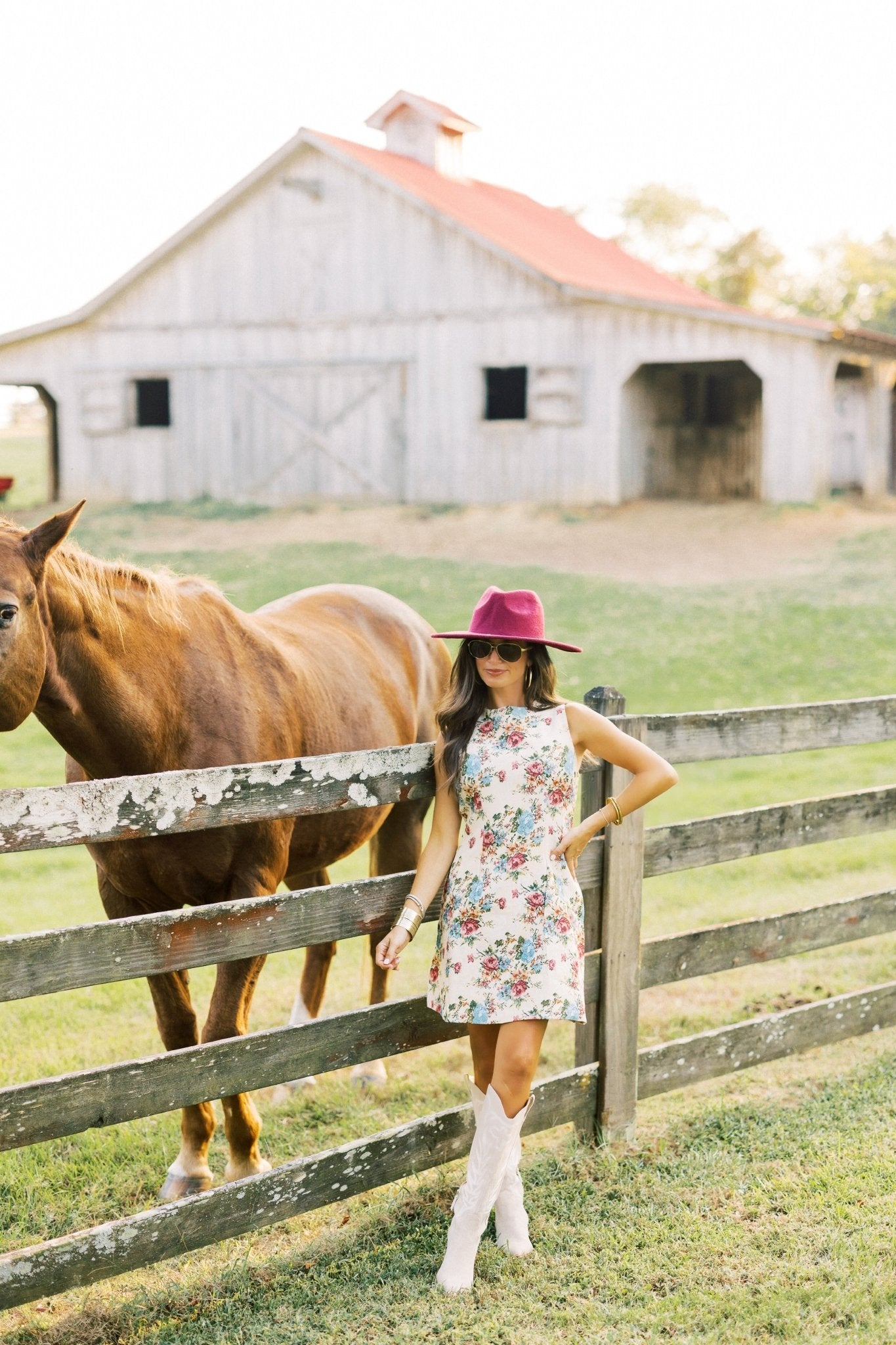 Garden Stroll Floral Dress ~FINAL SALE~