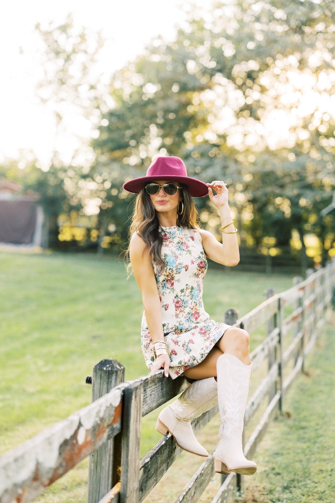 Garden Stroll Floral Dress ~FINAL SALE~