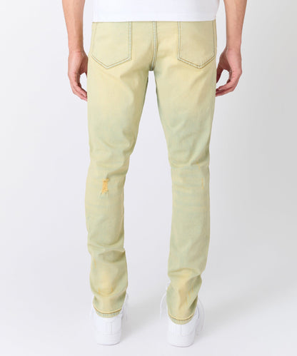 Rip and Repair Denim Jeans - Light Blue