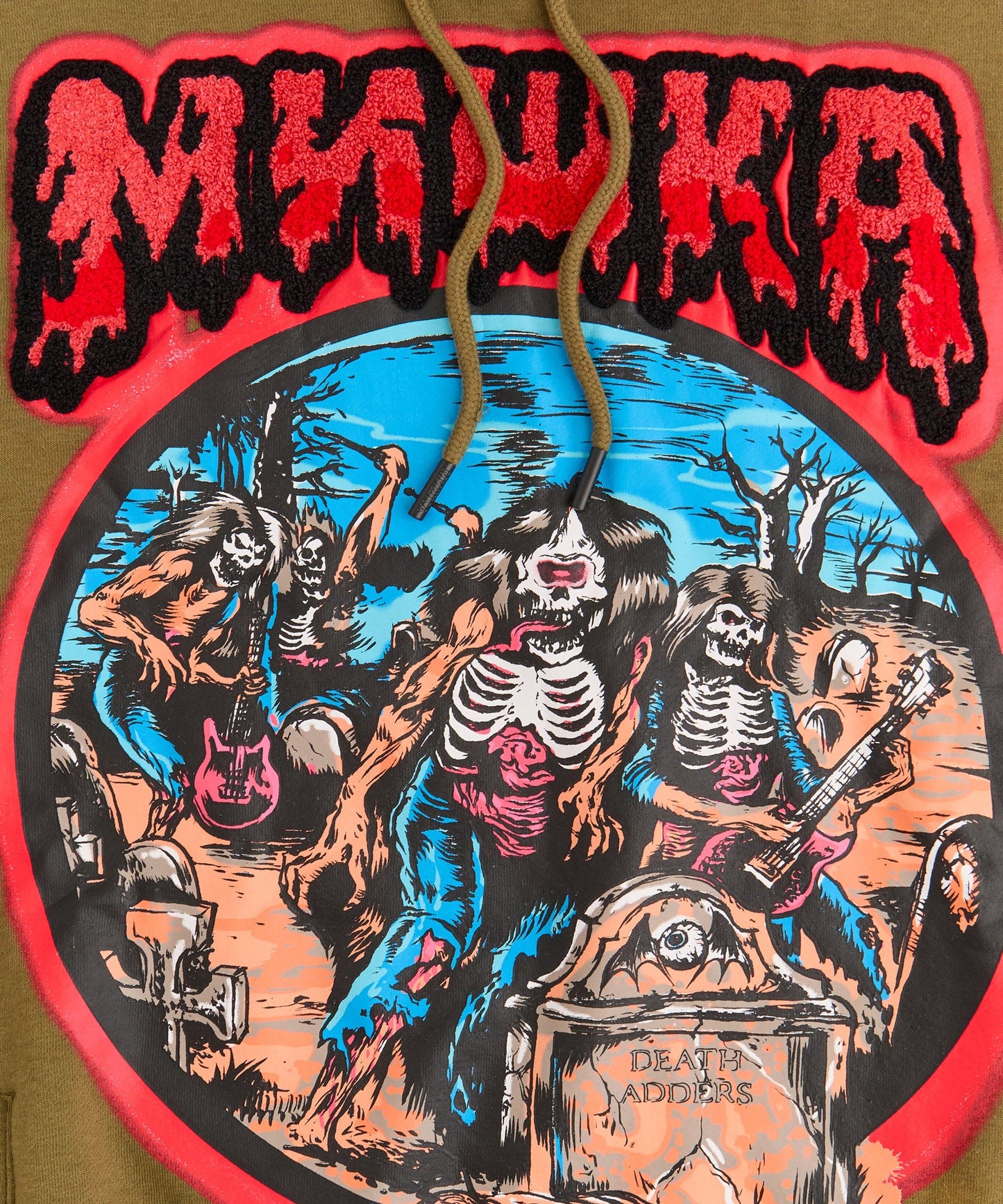 Mishka Band Hoodie - Olive Green