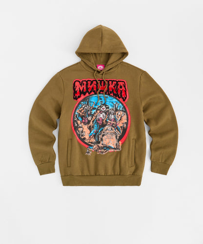 Mishka Band Hoodie - Olive Green