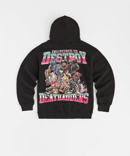 Mishka Engineered To Destroy Back Print Hoodie - Black