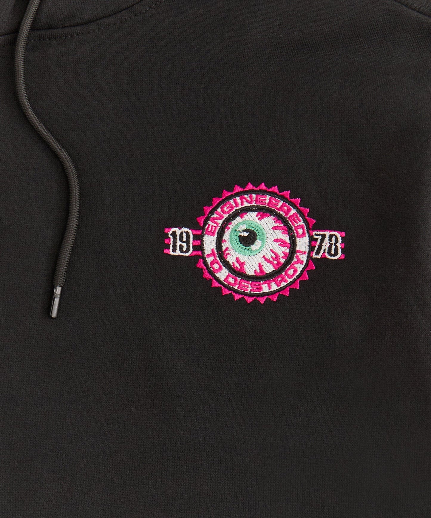 Mishka Engineered To Destroy Back Print Hoodie - Black