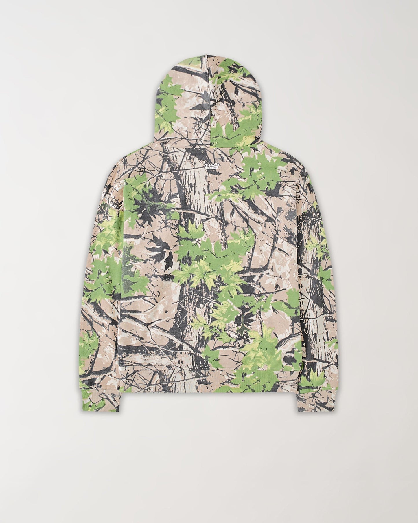 Essential Boxy Fit Heavyweight Pullover Hoodie - Green Tree