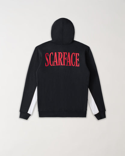 Scarface Full Zip Hoodie - Black