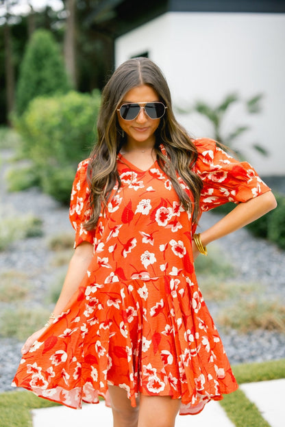 Rest Assured Rust Dress ~FINAL SALE~