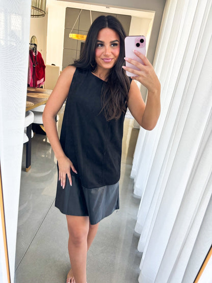 A Moment In Time Suede Dress ~FINAL SALE~
