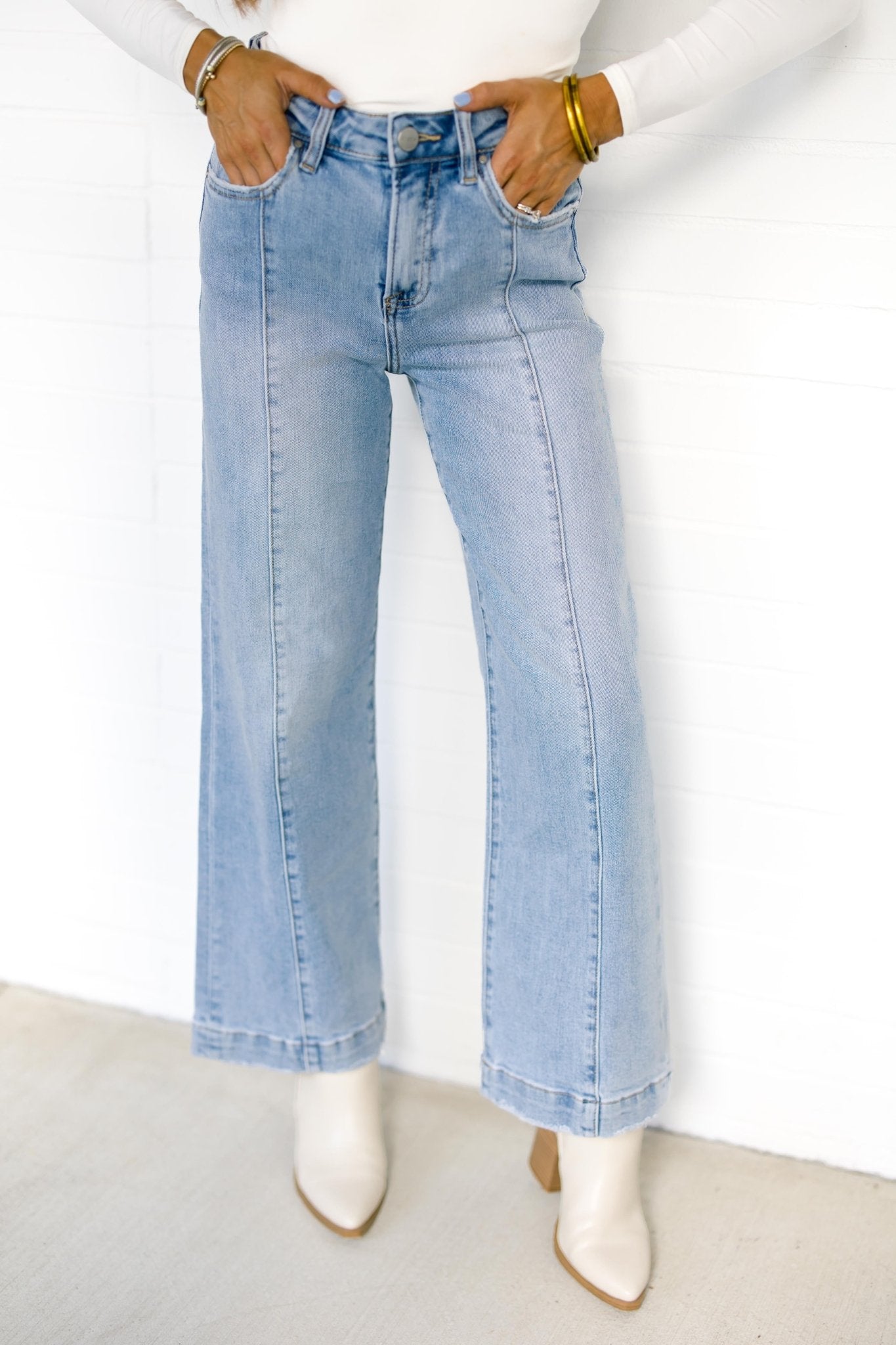 Hadley High Rise Light Denim