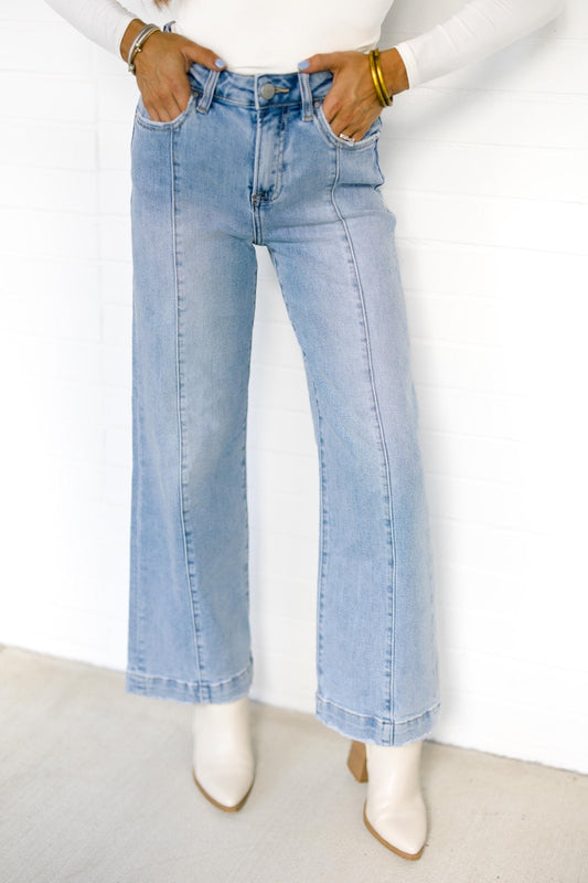 Hadley High Rise Light Denim