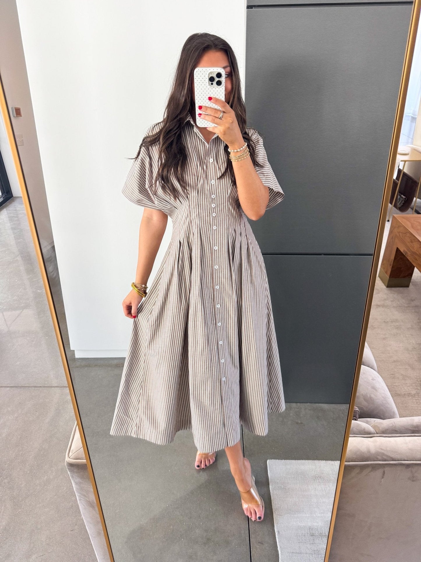 Coco Striped Maxi Dress