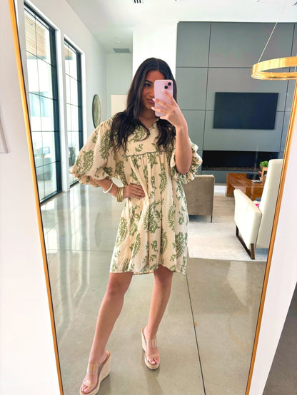 Spring Days Sage Dress