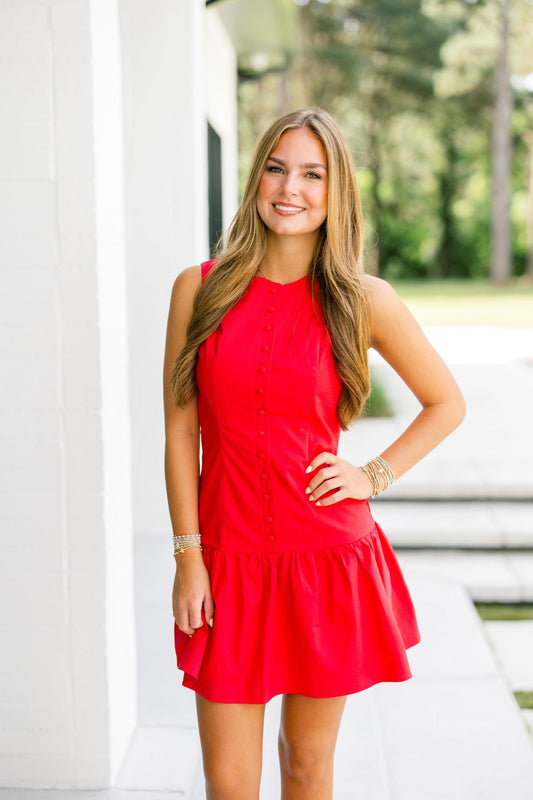 Make A Statement Red Mini Dress ~FINAL SALE~