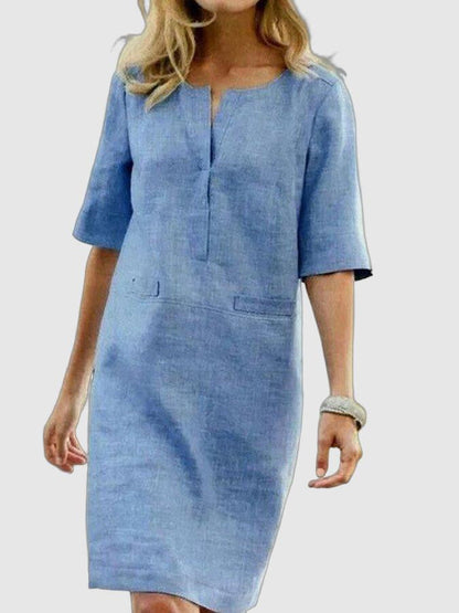 Keziah | Elegant Shirt Dress