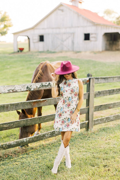 Garden Stroll Floral Dress ~FINAL SALE~