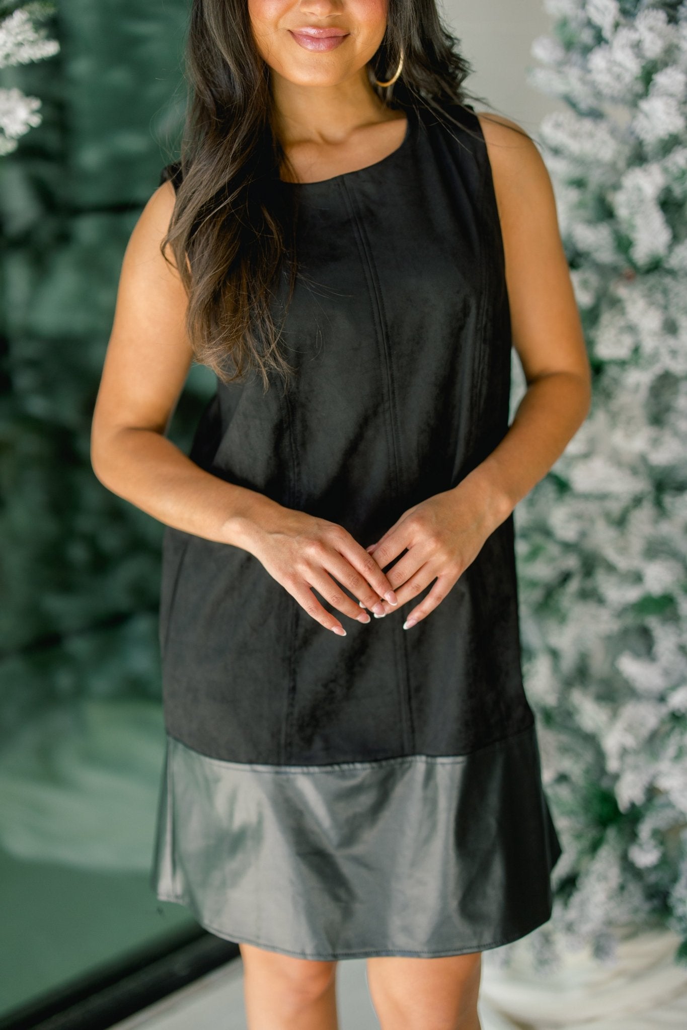 A Moment In Time Suede Dress ~FINAL SALE~