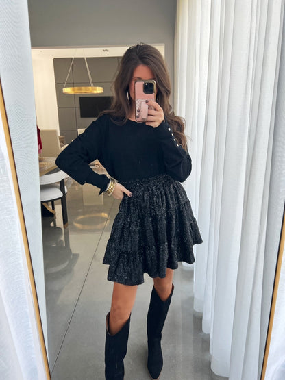 Starlit Nights Black Skirt ~FINAL SALE~