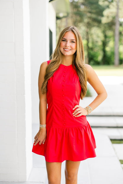 Make A Statement Red Mini Dress ~FINAL SALE~