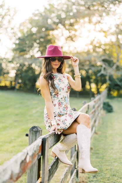 Garden Stroll Floral Dress ~FINAL SALE~