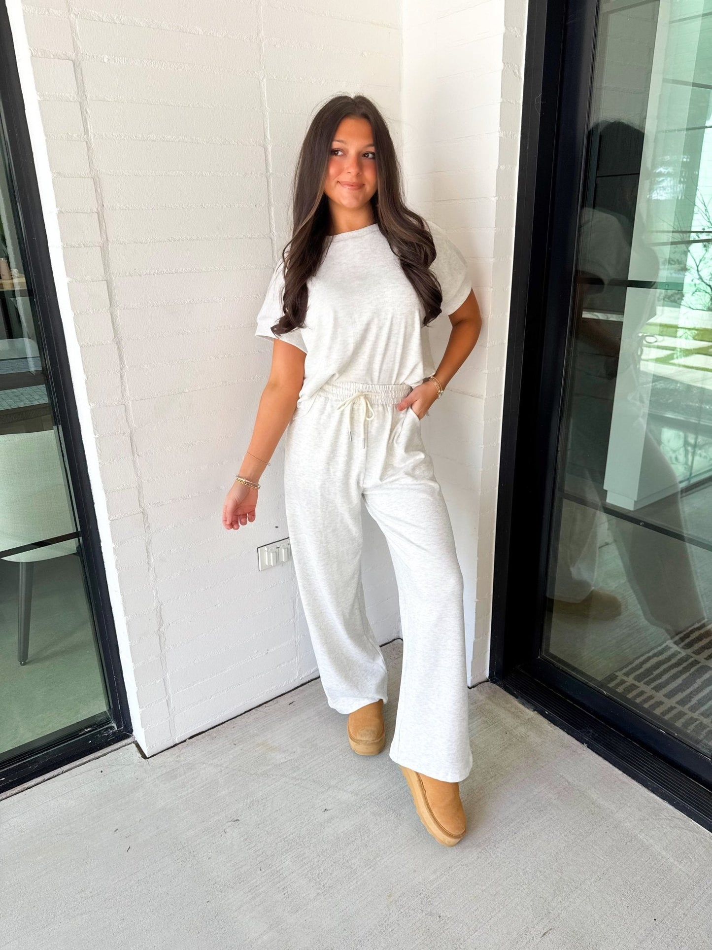 Effortlessly Yours Heathered Grey Set