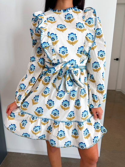 Forever Florals Off White Dress