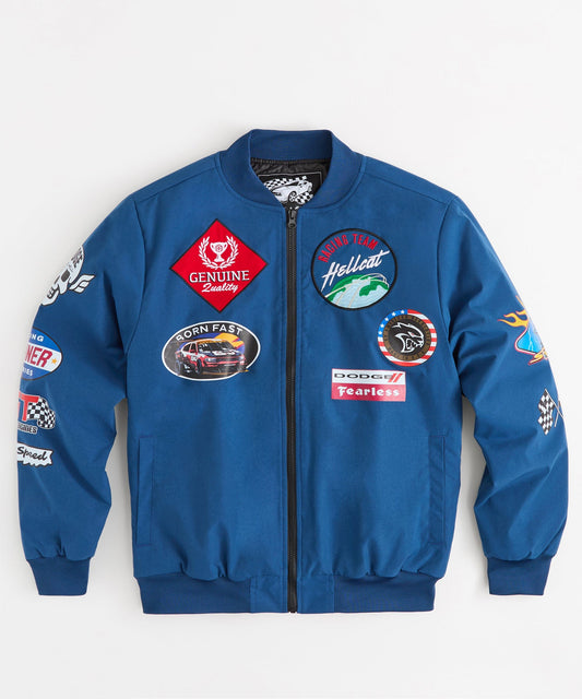 Dodge Hellcat Bomber Jacket - Navy