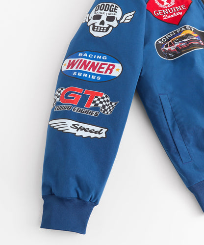 Dodge Hellcat Bomber Jacket - Navy