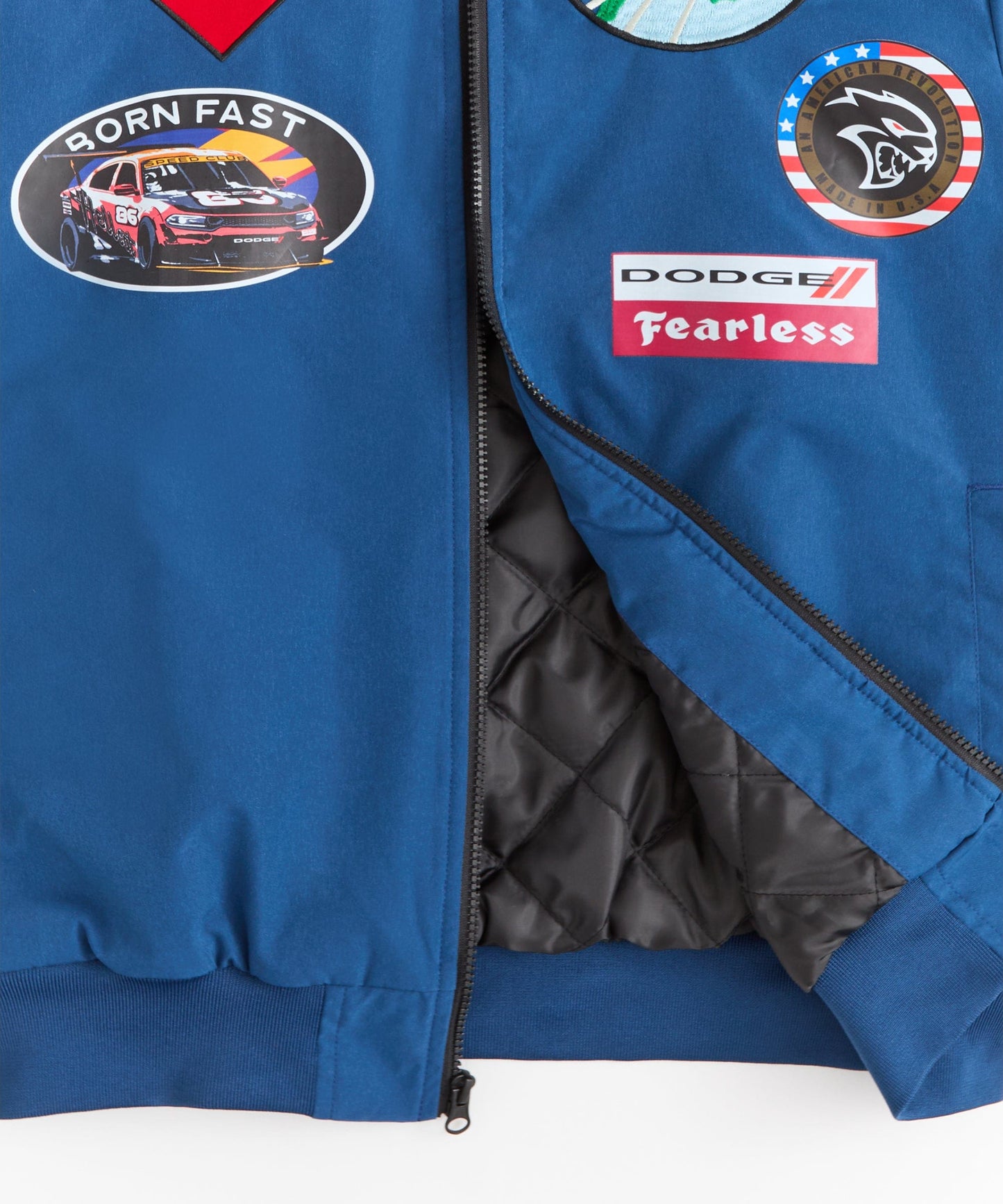 Dodge Hellcat Bomber Jacket - Navy