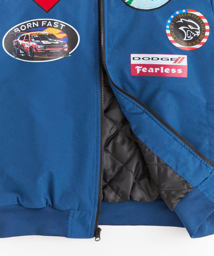 Dodge Hellcat Bomber Jacket - Navy
