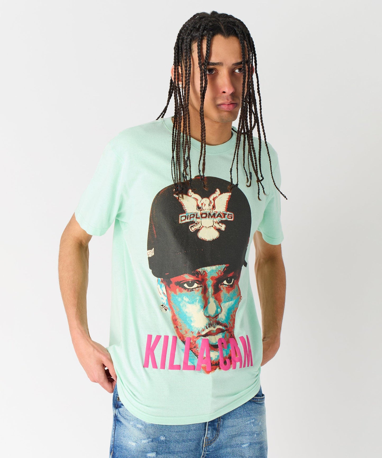 Portrait Short Sleeve Tee - Teal