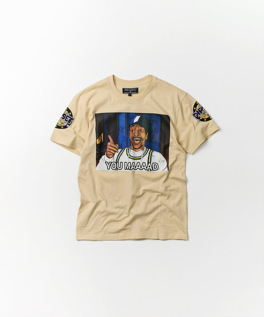 You Mad Short Sleeve Tee - Khaki