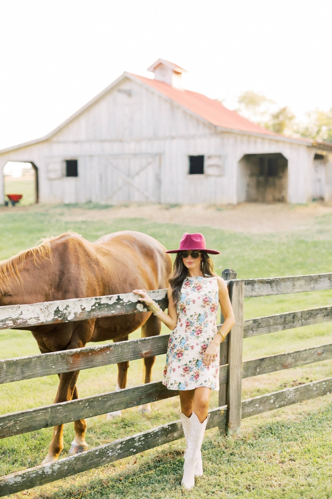 Garden Stroll Floral Dress ~FINAL SALE~