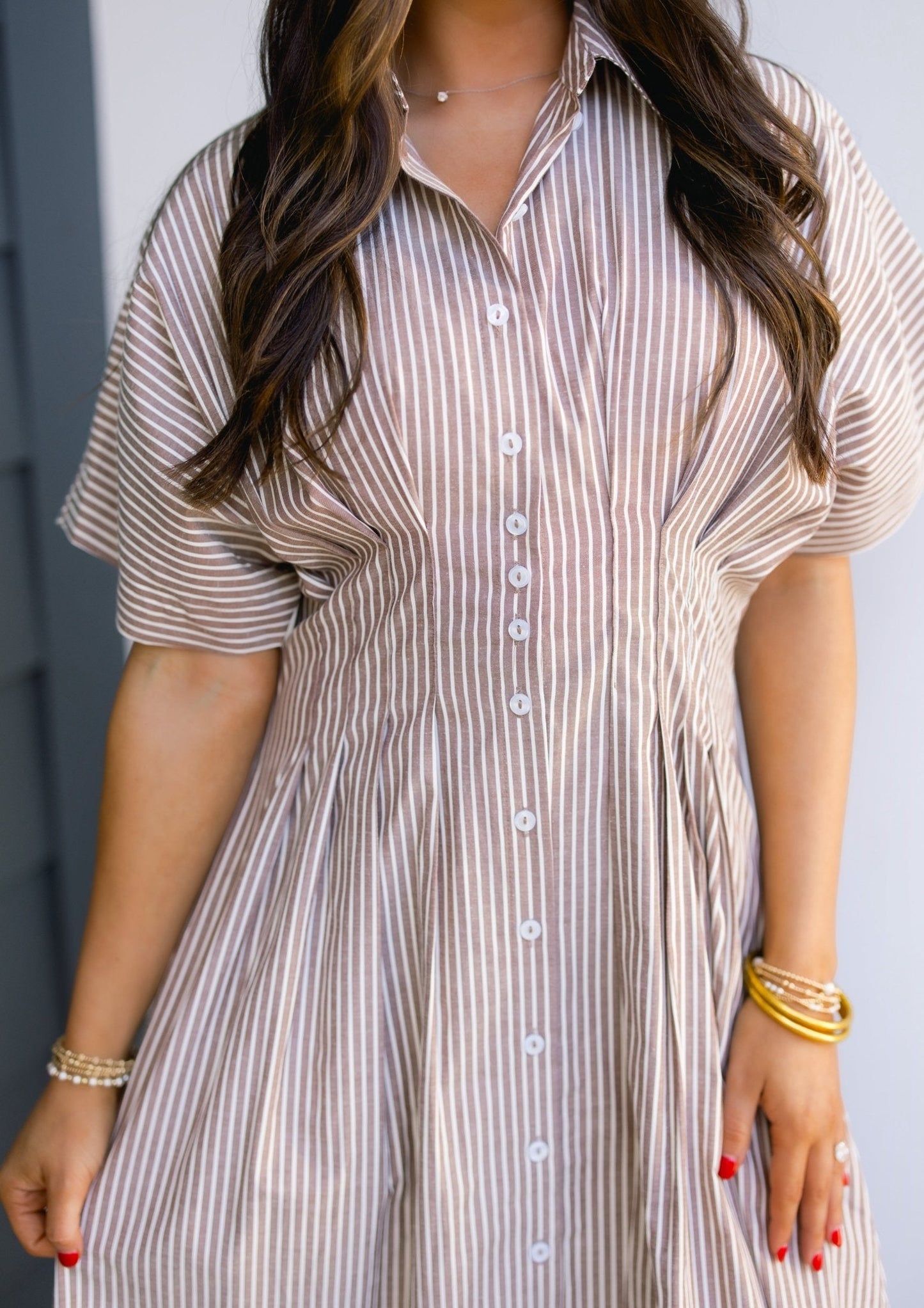 Coco Striped Maxi Dress