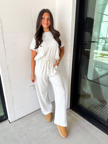 Effortlessly Yours Heathered Grey Set