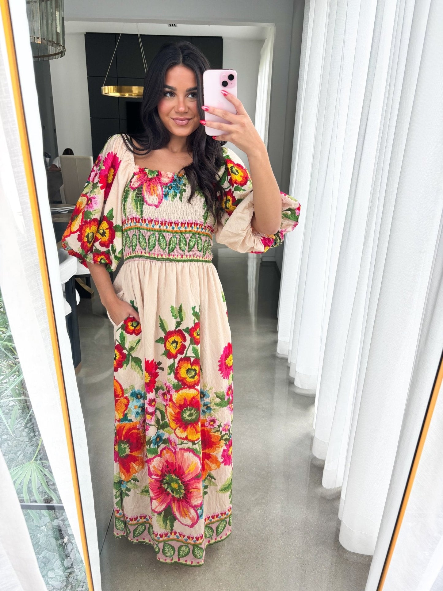 Out Of The Ordinary Ecru Dress ~FINAL SALE~