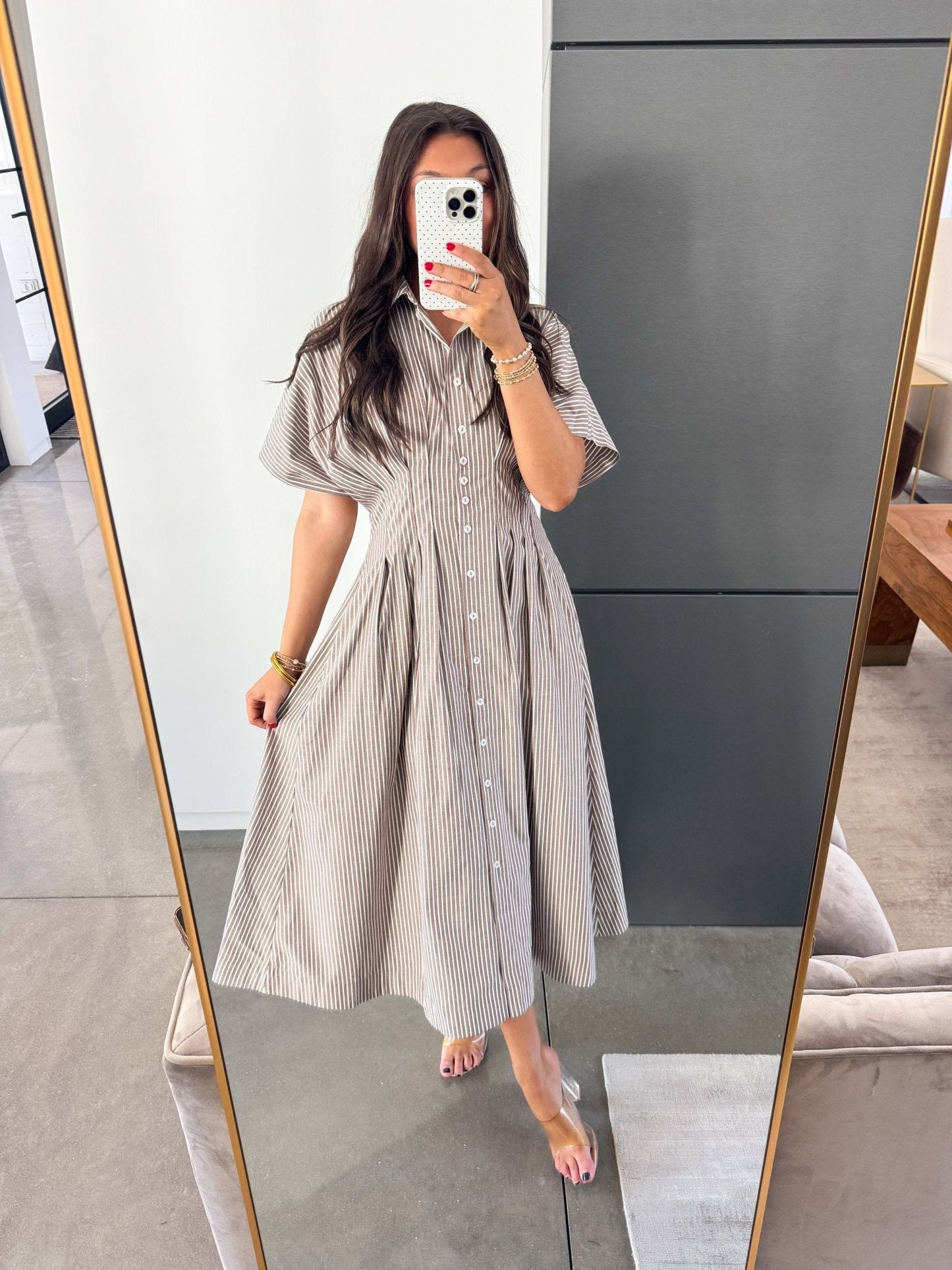 Coco Striped Maxi Dress