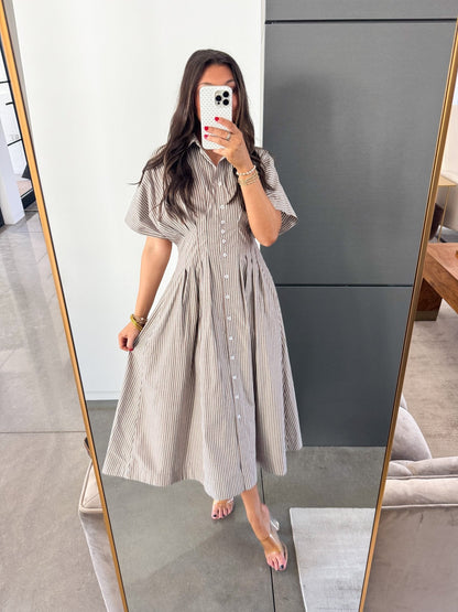 Coco Striped Maxi Dress