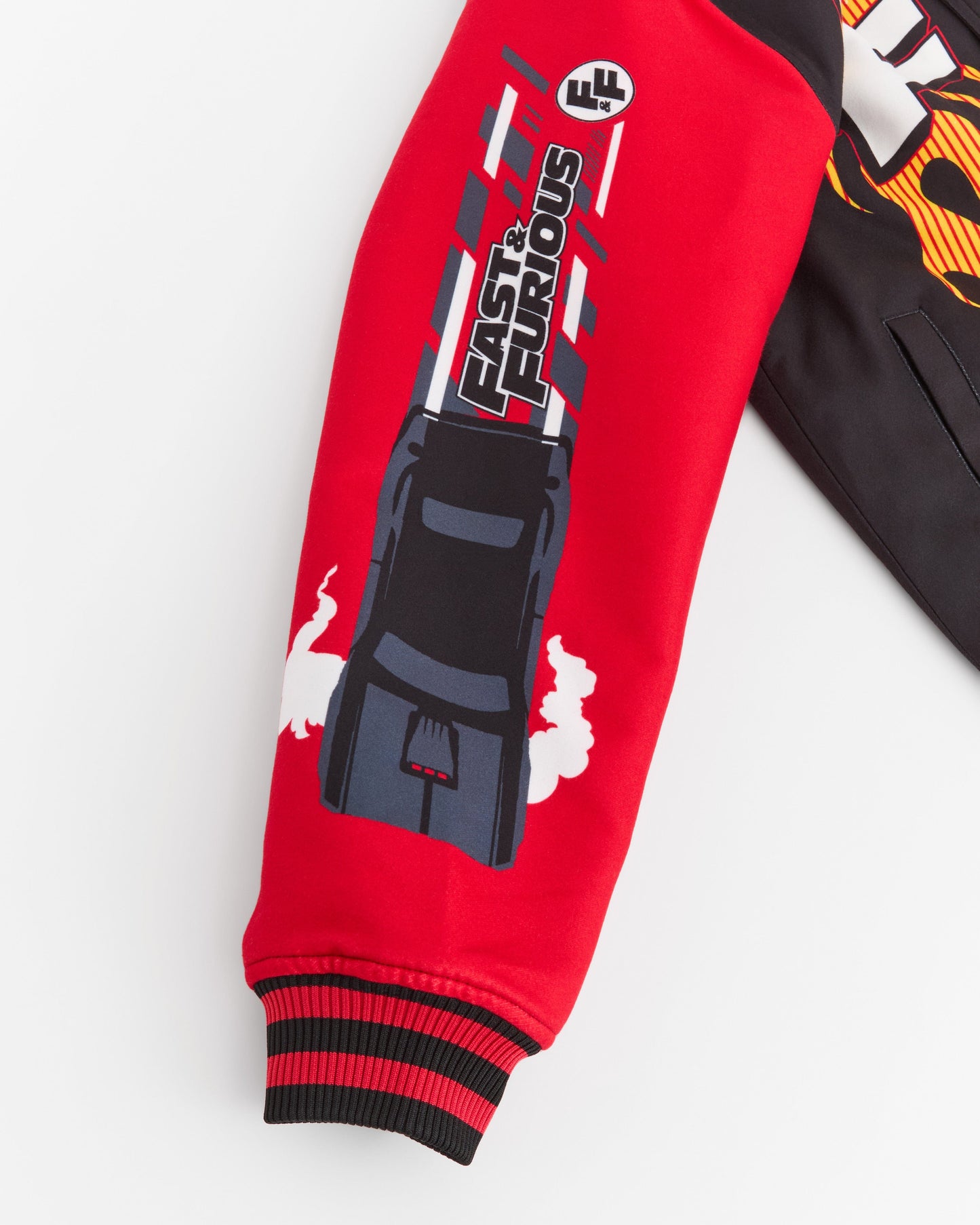 Fast & Furious Control the Drift Varsity Jacket - Black