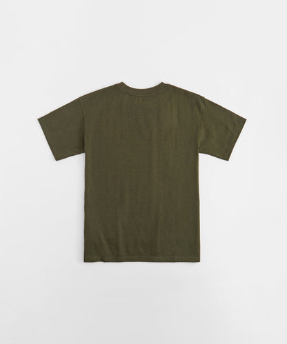 All We Trust Is Us Vintage Short Sleeve Tee - Burnt Olive