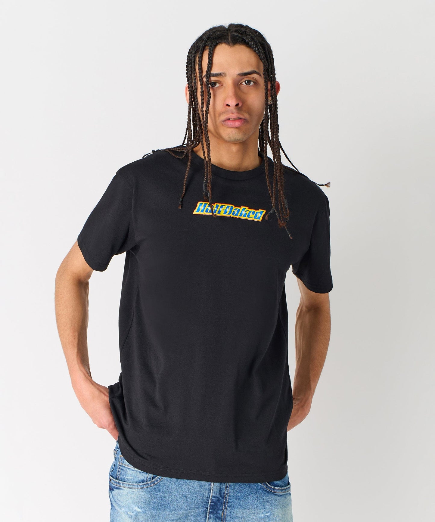 Half Baked Logo Short Sleeve Tee - Black