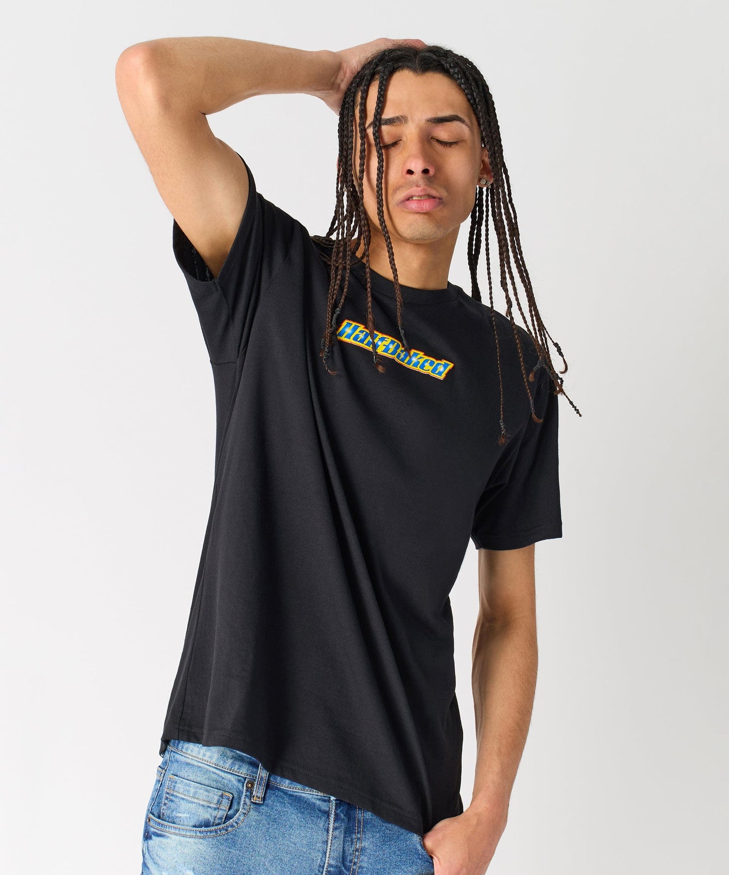Half Baked Logo Short Sleeve Tee - Black