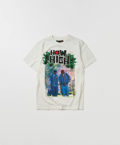 How High Bootleg Short Sleeve Tee - White